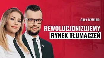 Aleksandra Bacańska i Fabian Lesner na okładce wywiadu wideo BNI Polska