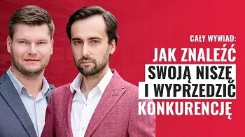 Krzysztof Banaszewski i Tomasz Farny na okładce wywiadu wideo BNI Polska