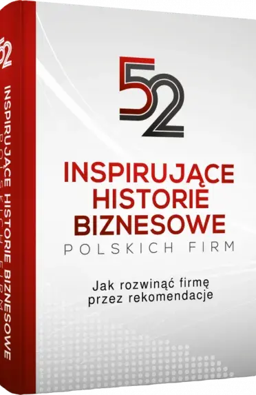 Cover of the book “52 inspirujące historie biznesowe polskich firm”