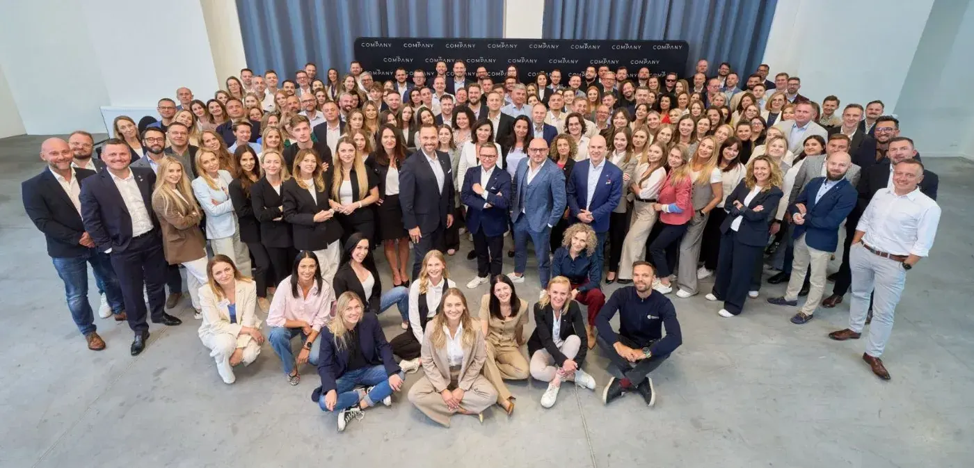 The Company team at the annual meeting