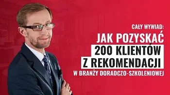Jarosław Juśkiewicz na okładce wywiadu wideo BNI Polska