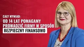 Monika Wołczyńska na okładce wywiadu wideo BNI Polska