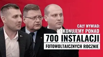 Michał Purc, Grzegorz Purc i Artur Dudek na okładce wywiadu wideo BNI Polska